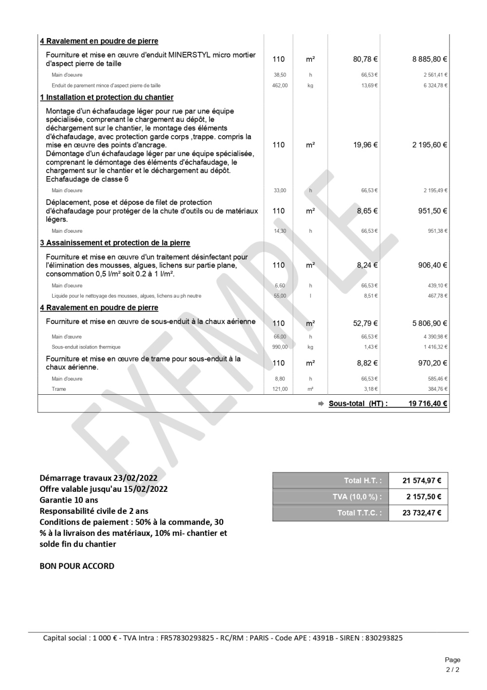 obtenez un devis rapide pour le ravalement de façade de votre maison de 100m2. améliorez l’aspect et l’isolation de votre façade avec des professionnels qualifiés. qualité, prix et conseils personnalisés.