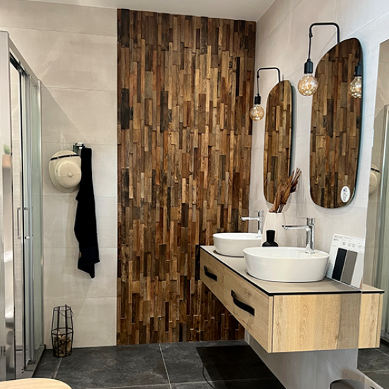 offrez-vous une salle de bain chic et élégante grâce à notre service de rénovation. design moderne, matériaux de qualité et finitions soignées pour sublimer votre espace détente.