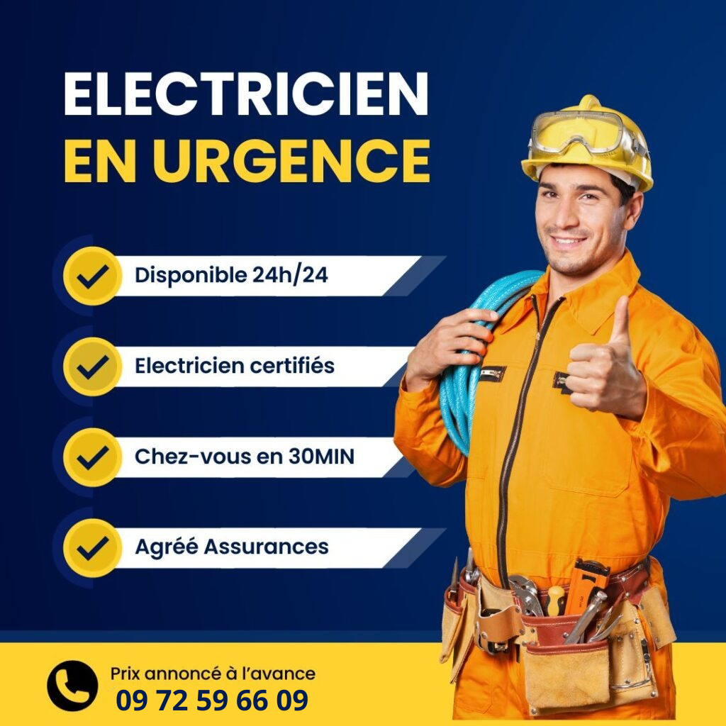besoin d'une intervention rapide pour une urgence électrique à paris 75009 ? nos électriciens qualifiés interviennent 24h/24 et 7j/7 pour dépanner toutes vos pannes électriques dans le 9e arrondissement.